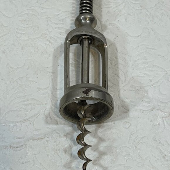 VTG West Germany Spring Assisted Corkscrew Wine Opener Collectible 7.5" - Picture 3 of 8